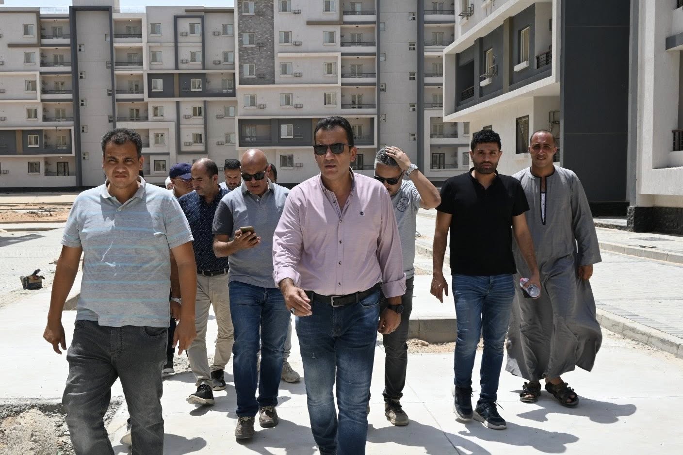 تنفيذ وحدات سكنية ضمن مبادرة سكن لكل المصريين بمدينة العاشر