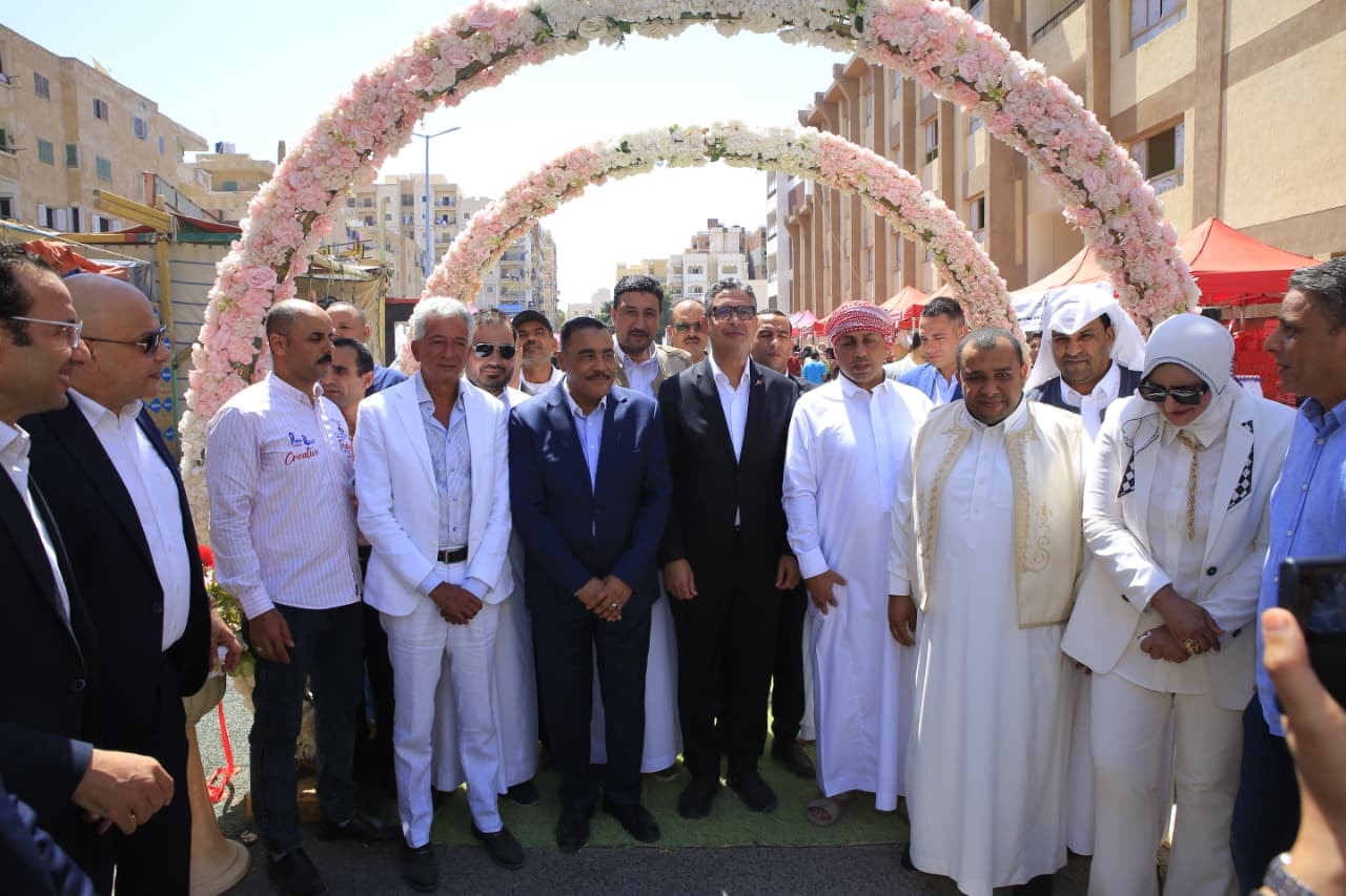 وزير التموين ومحافظ مطروح يفتتحان عدة مشروعات خدمية