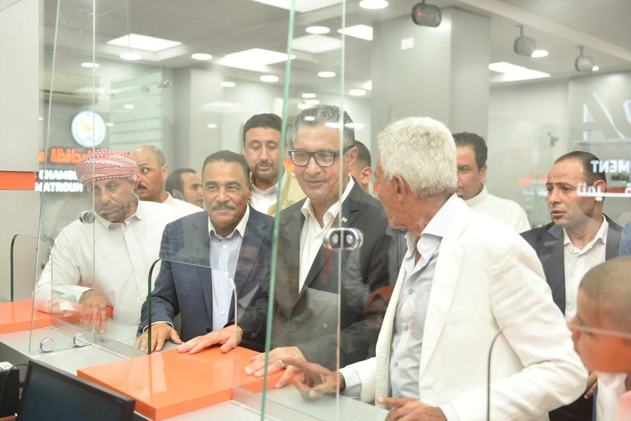 وزير التموين ومحافظ مطروح يفتتحان عدة مشروعات خدمية