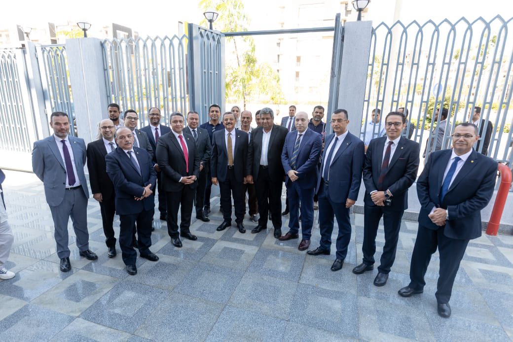 افتتاح فرع البنك الأهلي المصري بمدينة المنصورة الجديدة