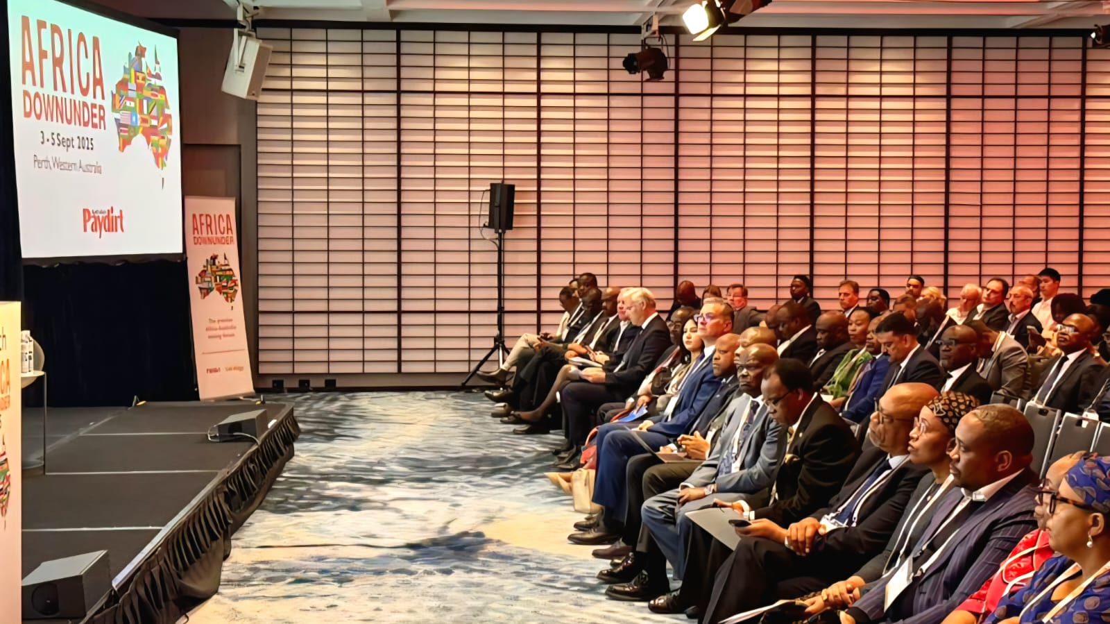 افتتاح المؤتمر الإفريقي الأسترالي للتعدين والطاقة