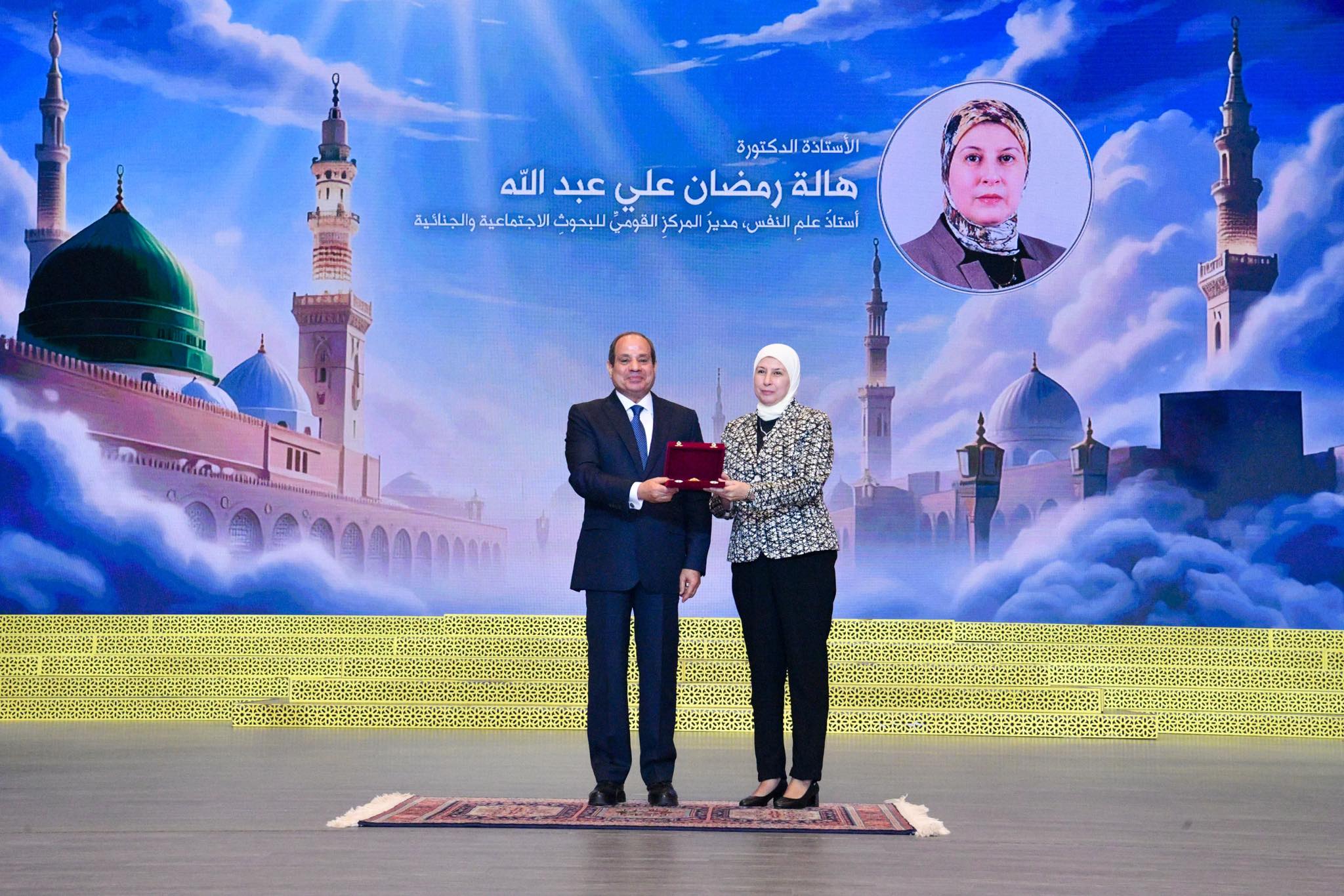 السيسي يشهد الاحتفال بذكرى المولد النبوي الشريف