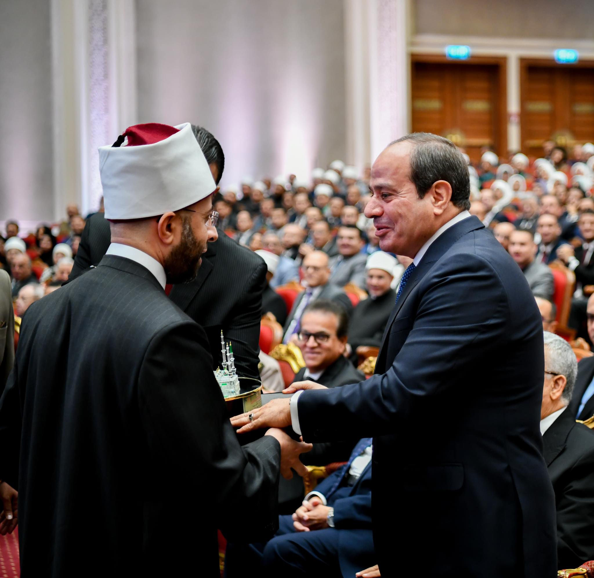 السيسي يشهد الاحتفال بذكرى المولد النبوي الشريف