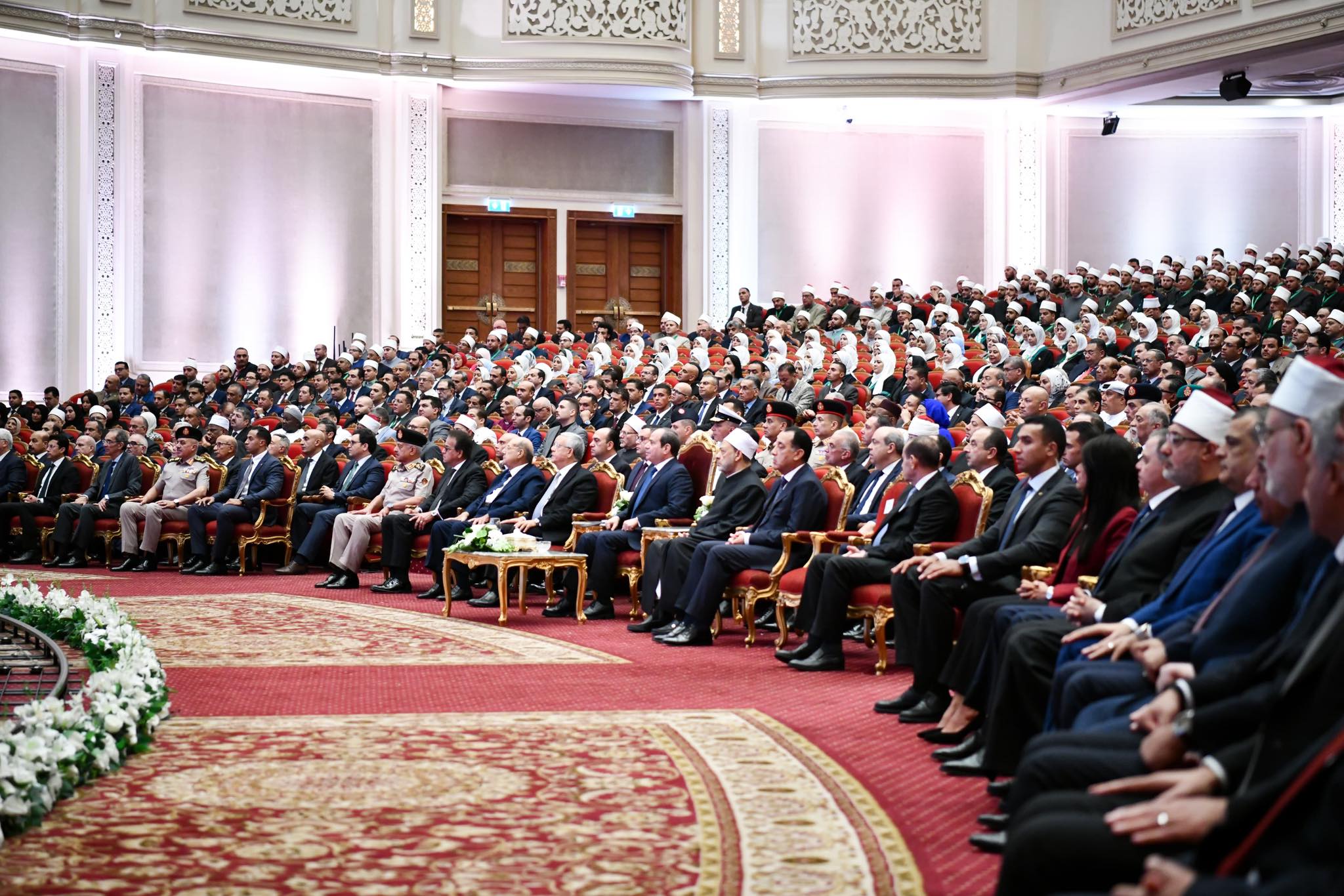 السيسي يشهد الاحتفال بذكرى المولد النبوي الشريف
