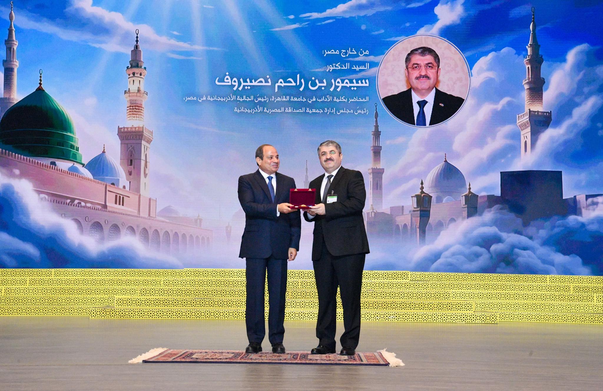 السيسي يشهد الاحتفال بذكرى المولد النبوي الشريف