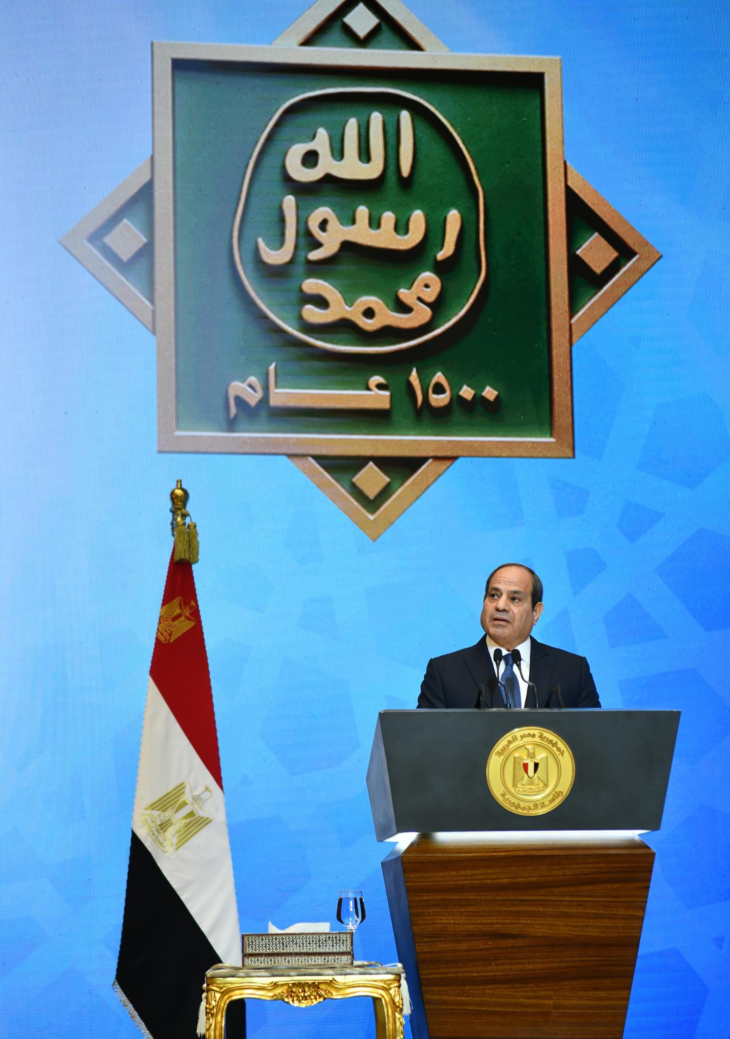 السيسي يشهد الاحتفال بذكرى المولد النبوي الشريف