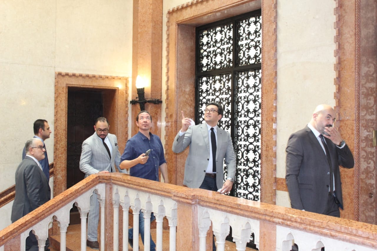 وزير الثقافة يتفقد مبنى فيني التراثي بالإسكندرية