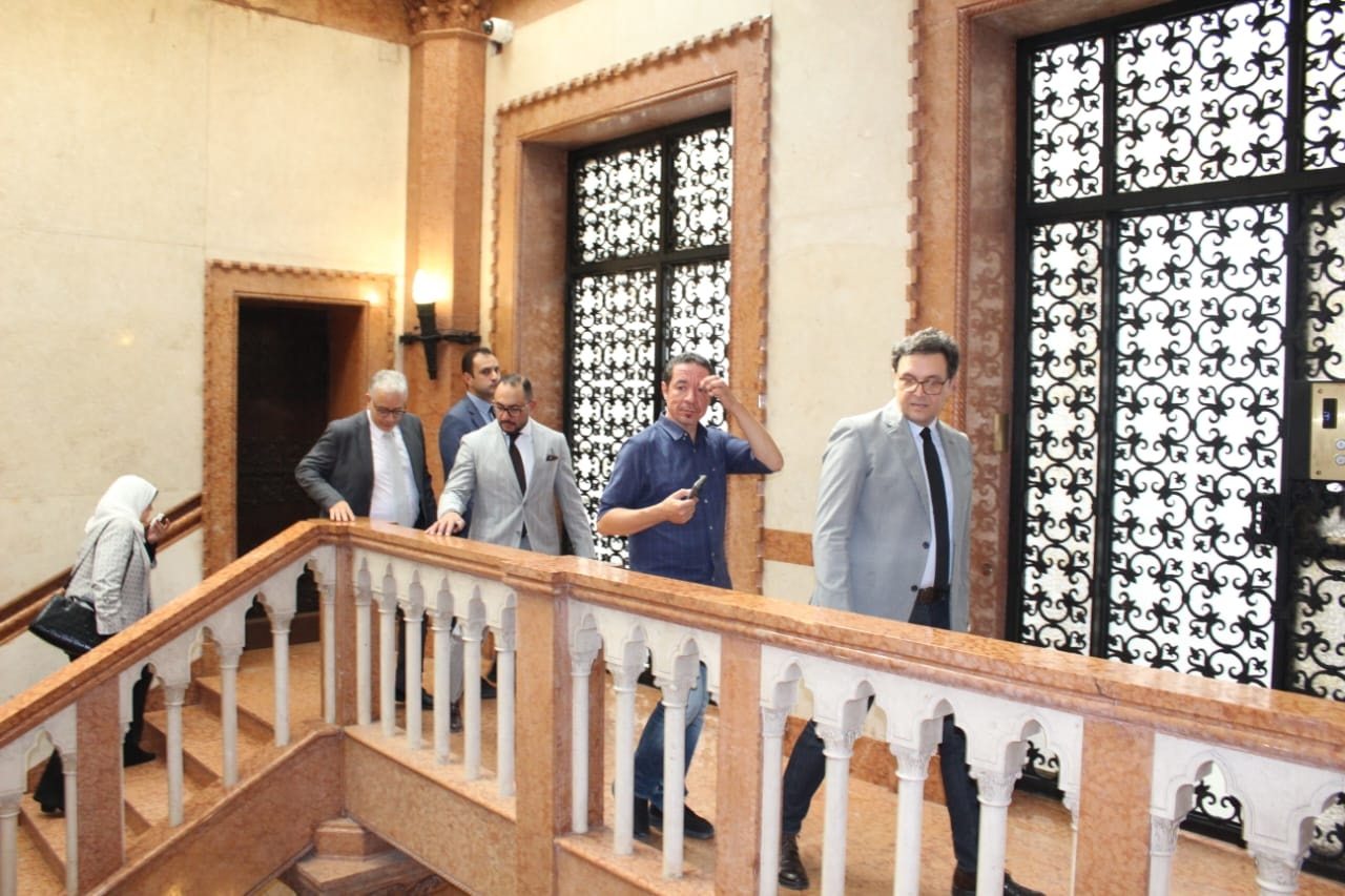 وزير الثقافة يتفقد مبنى فيني التراثي بالإسكندرية