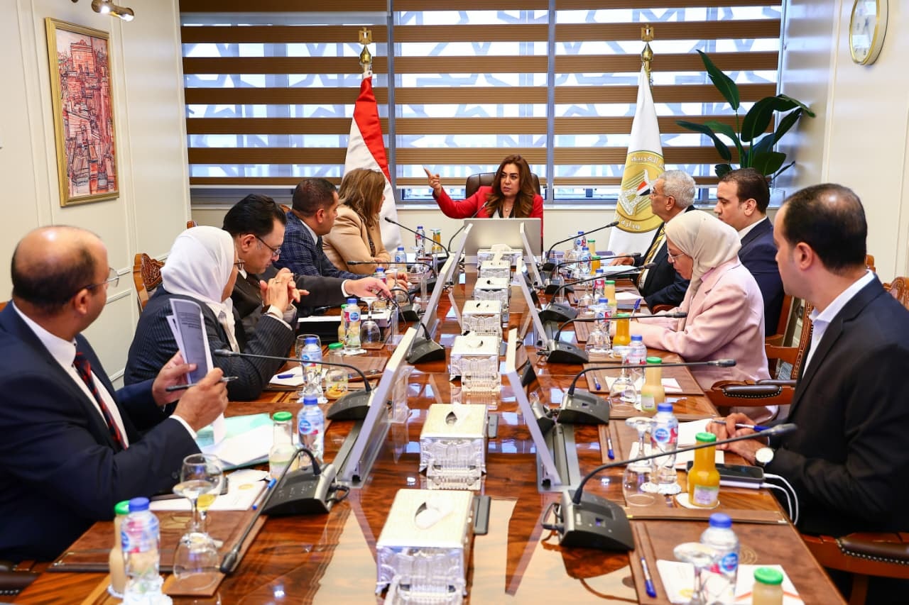 وزيرة التنمية تبحث الاستفادة من الخدمات المالية غير المصرفية بالمحافظات