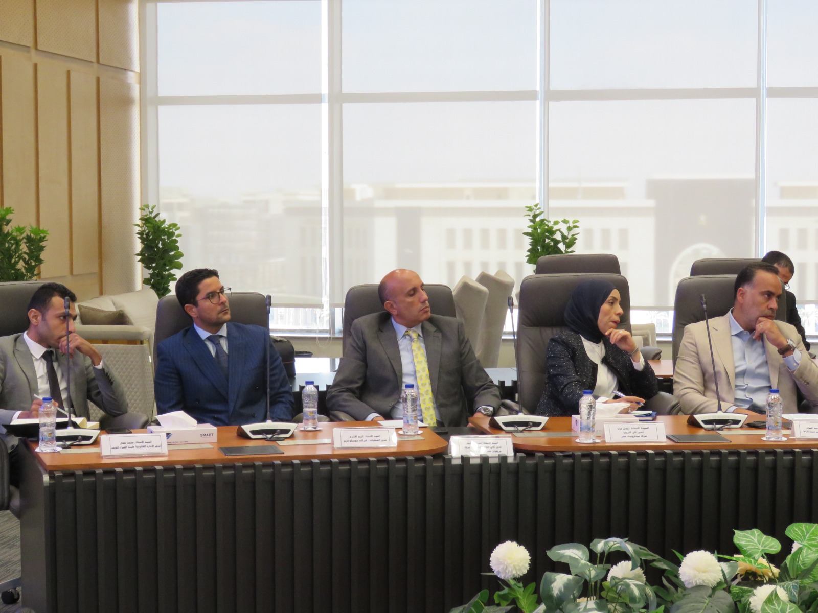 اجتماع وزير المالية ورئيس الهيئة المصرية للشراء الموحد