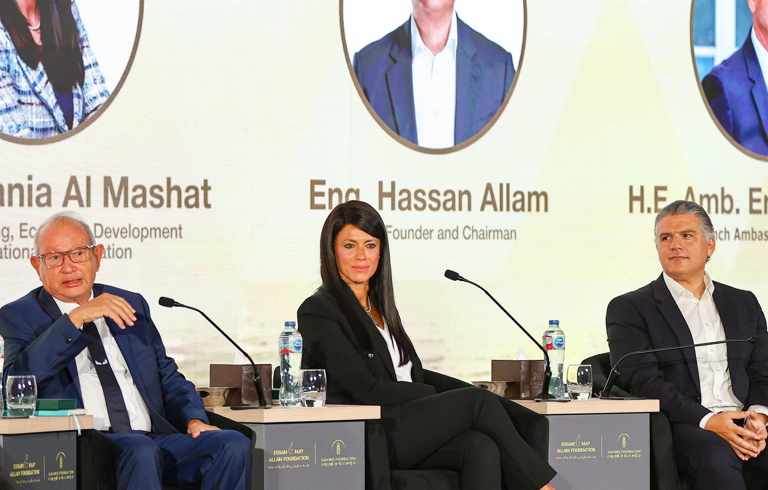 توقيع شراكة بين مؤسستي ساويرس عصام ومي علام