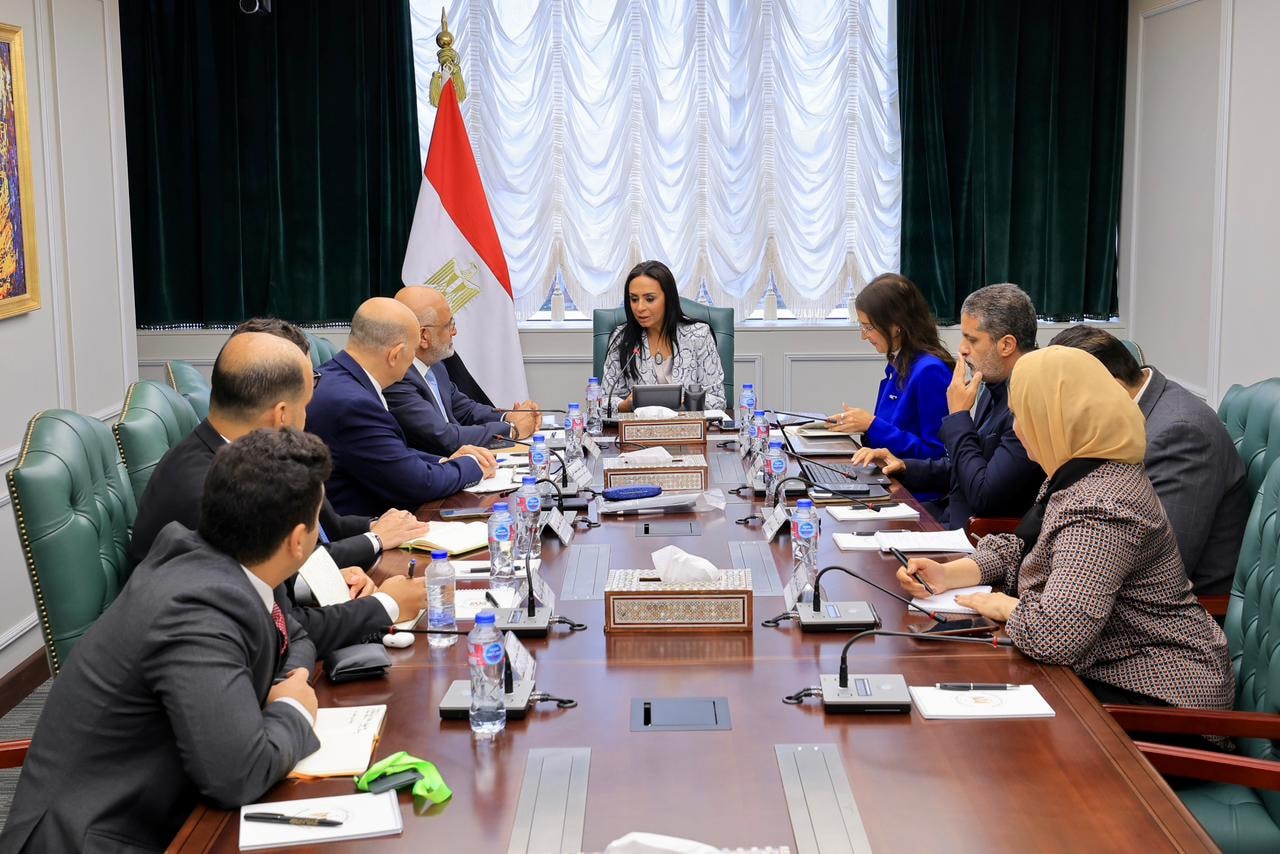 وزيرة التضامن تلتقي المدير التنفيذي بمجموعة البنك الدولي