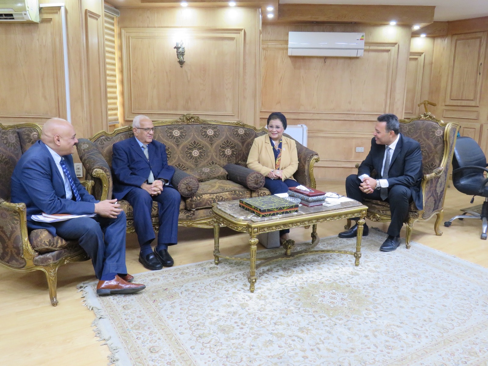 نائب وزير الصحة ورئيس الجهاز المركزي للتعبئة والإحصاء
