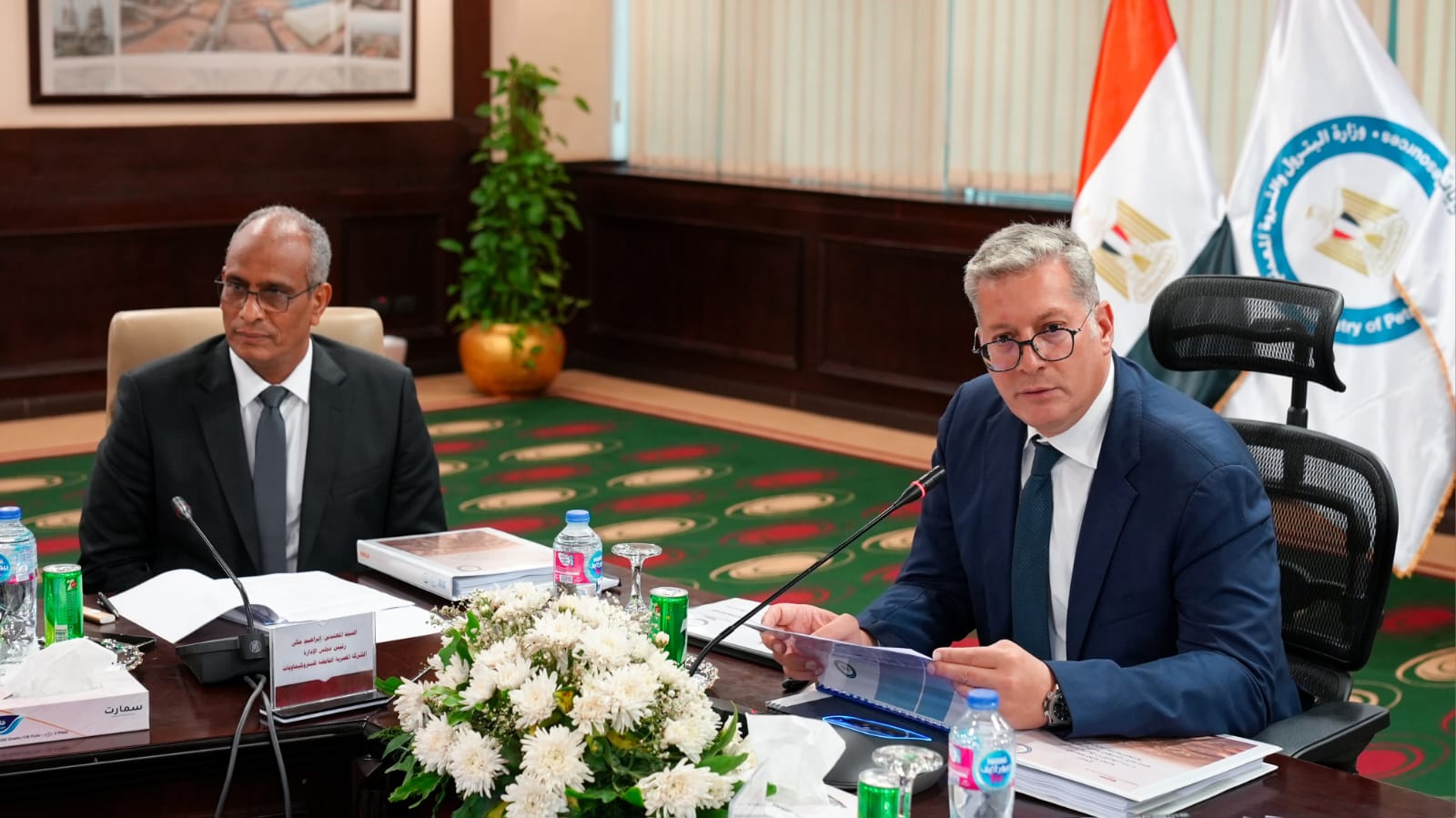 وزير البترول يعتمد نتائج أعمال ايكم خلال 2024-2025