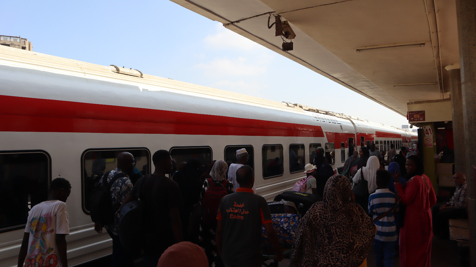 قطارات العودة الطوعية للسودانيين إلى وطنهم