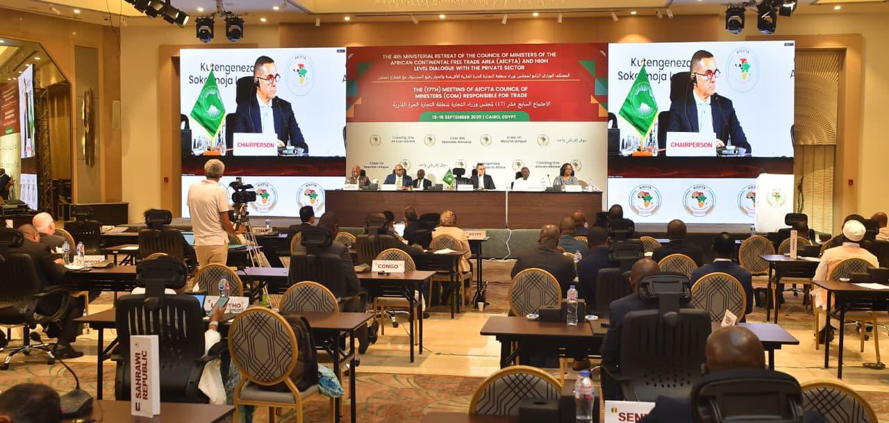 الاجتماع الـ17 لمجلس وزراء التجارة في إطار اتفاقية التجارة الحرة القارية الإفريقية