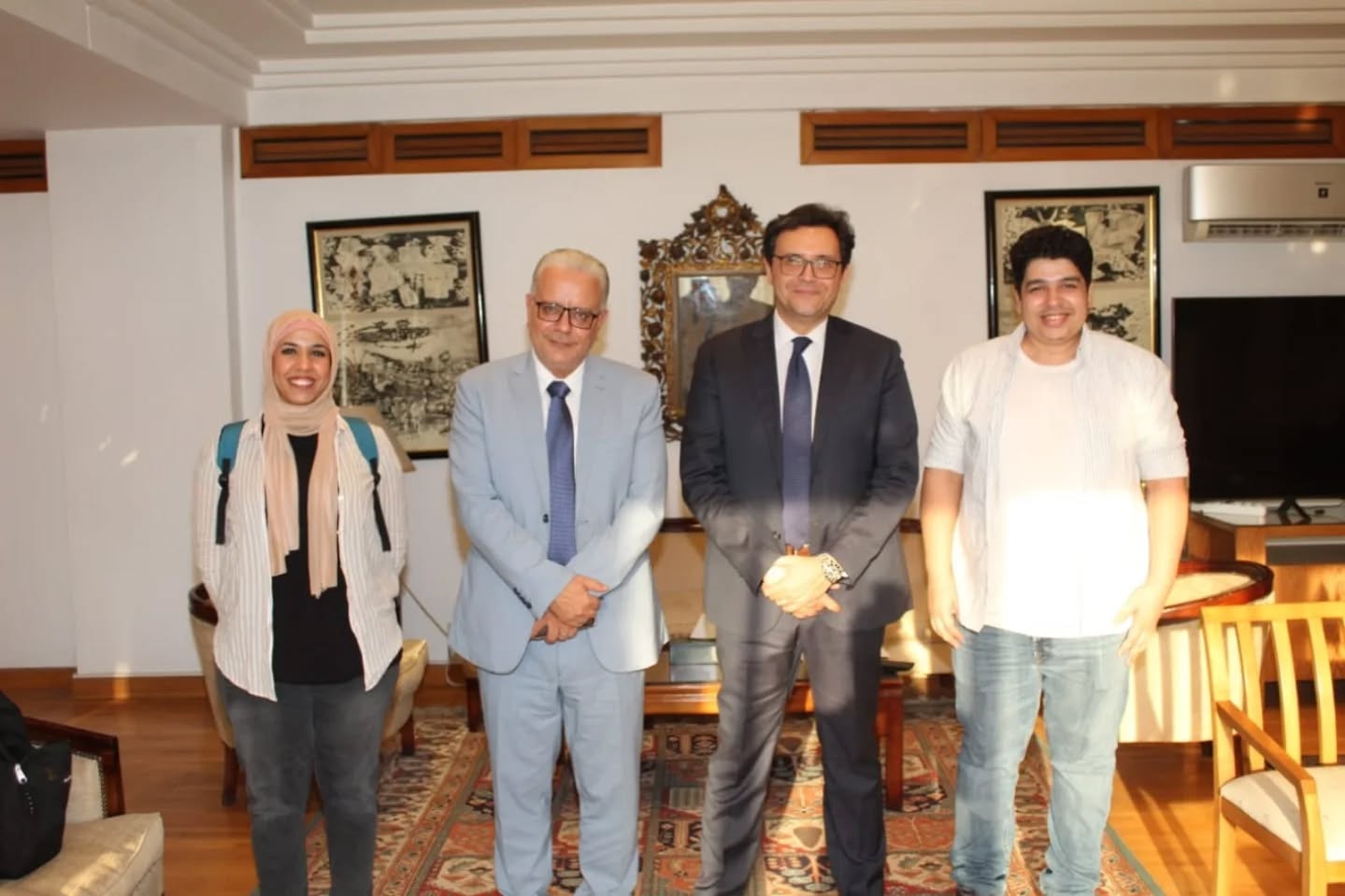 وزير الثقافة يعلن إطلاق مشروع ذهب مصر لتجميل الواجهات