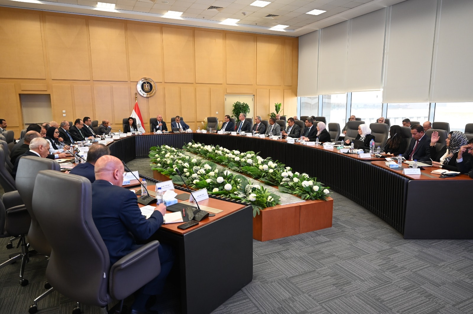 الوزير يترأس اجتماع المجموعة الوزارية للتنمية الصناعية