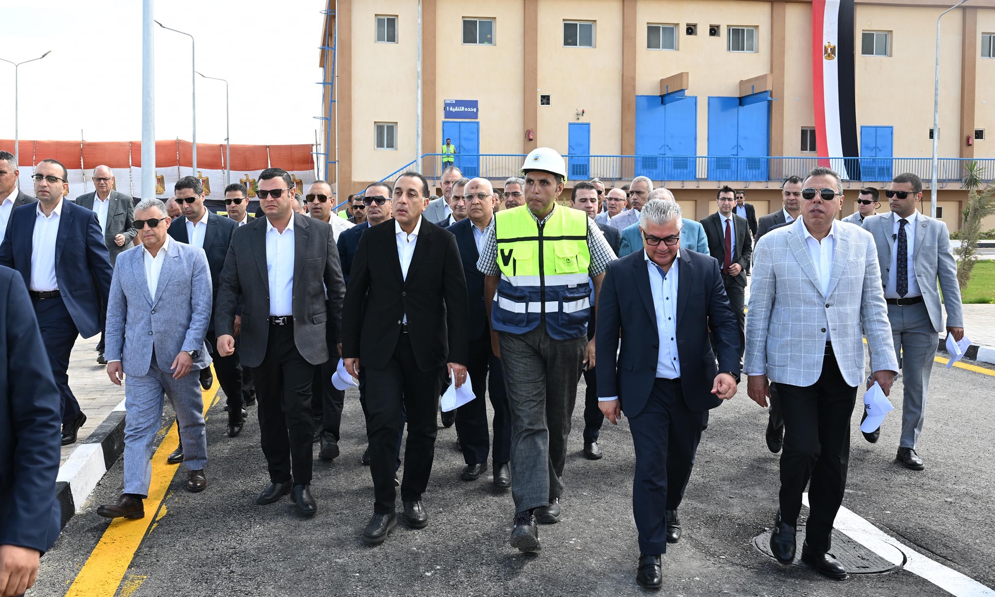 افتتاح محطة تنقية المياه بالقنطرة غرب الصناعية بتكلفة 475.8 مليون جنيه