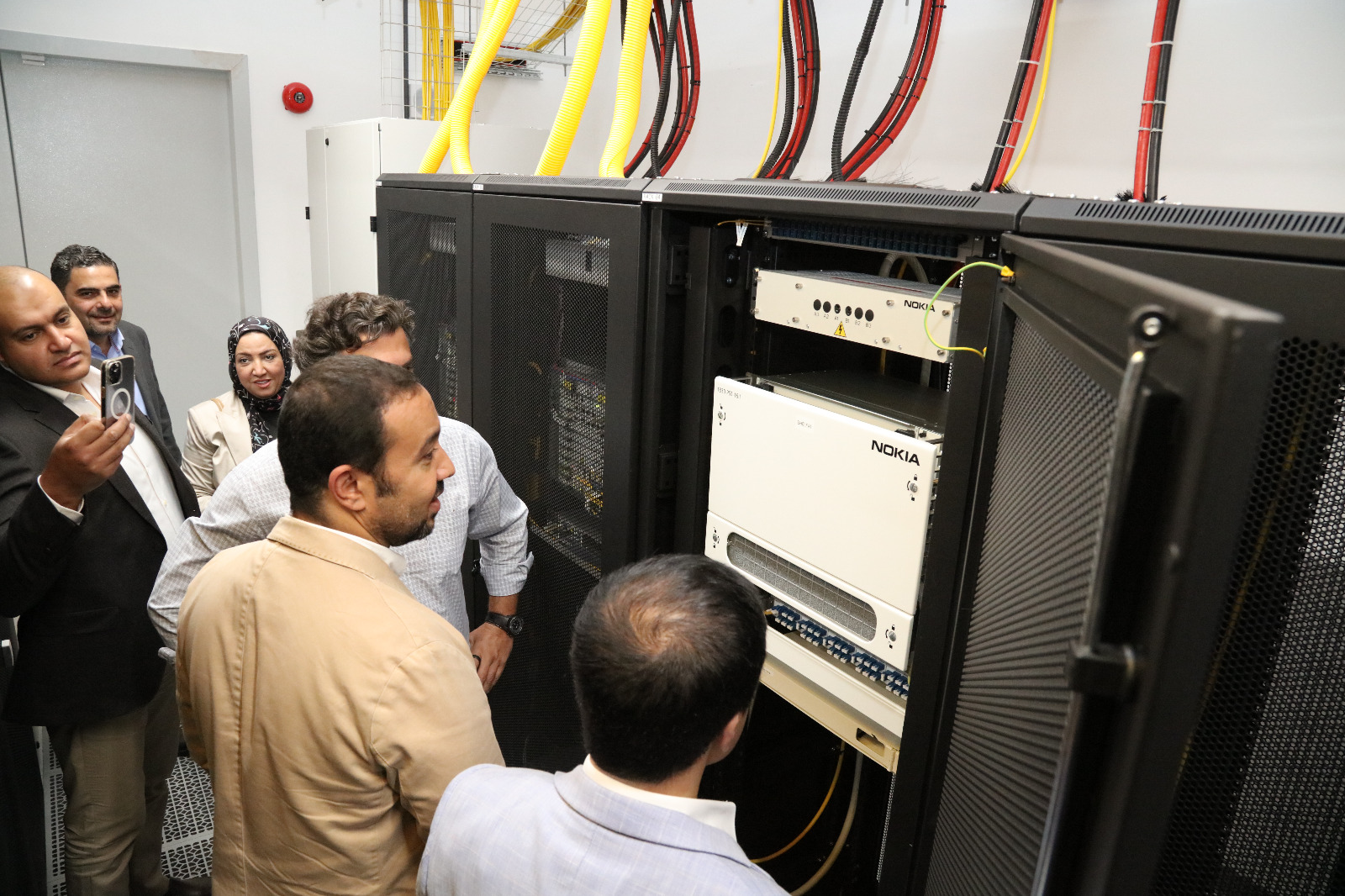 المصرية للاتصالات تواصل التوسع في شبكتها الدولية بالأردن