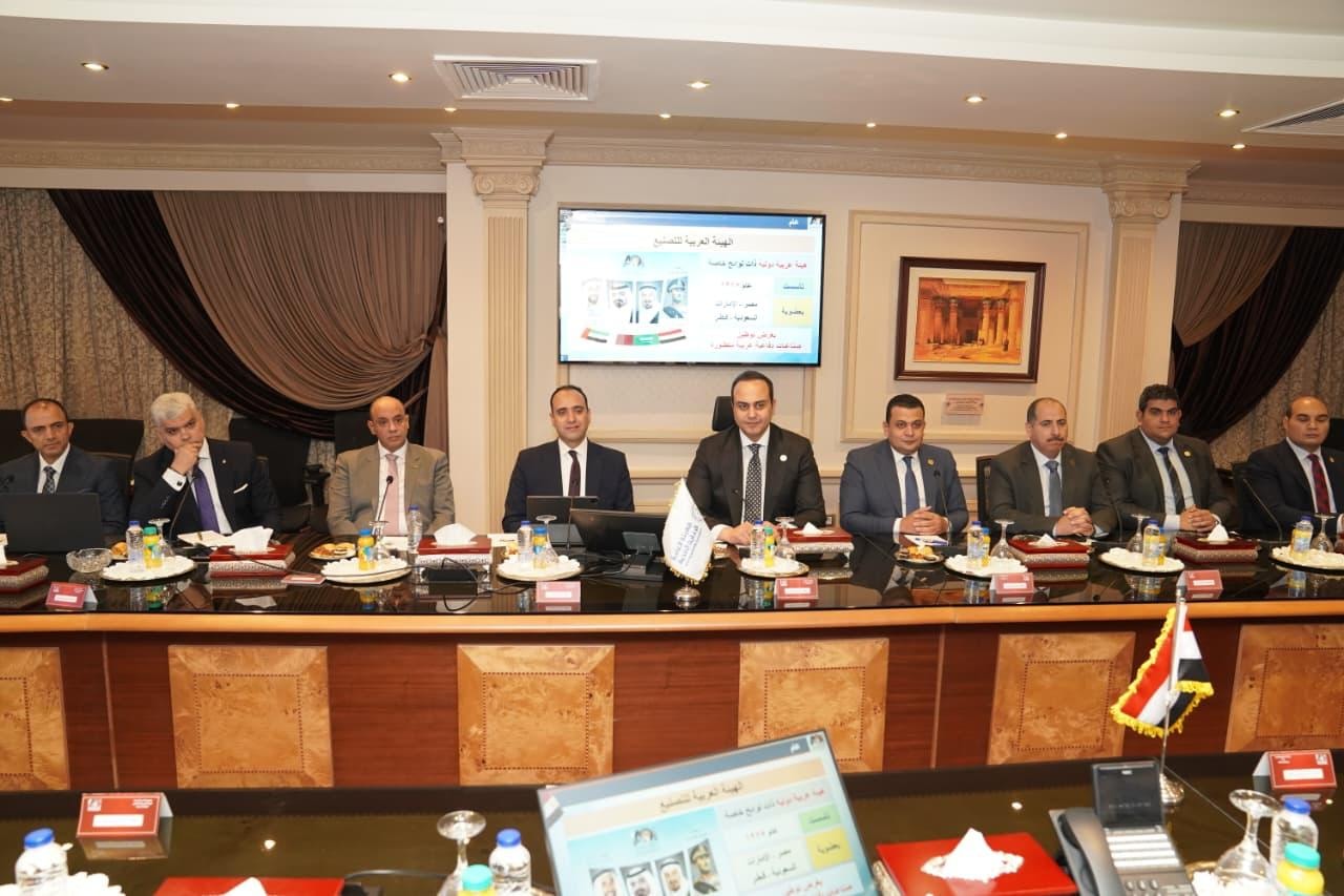 رئيس هيئة الرعاية الصحية يلتقي رئيس الهيئة العربية للتصنيع
