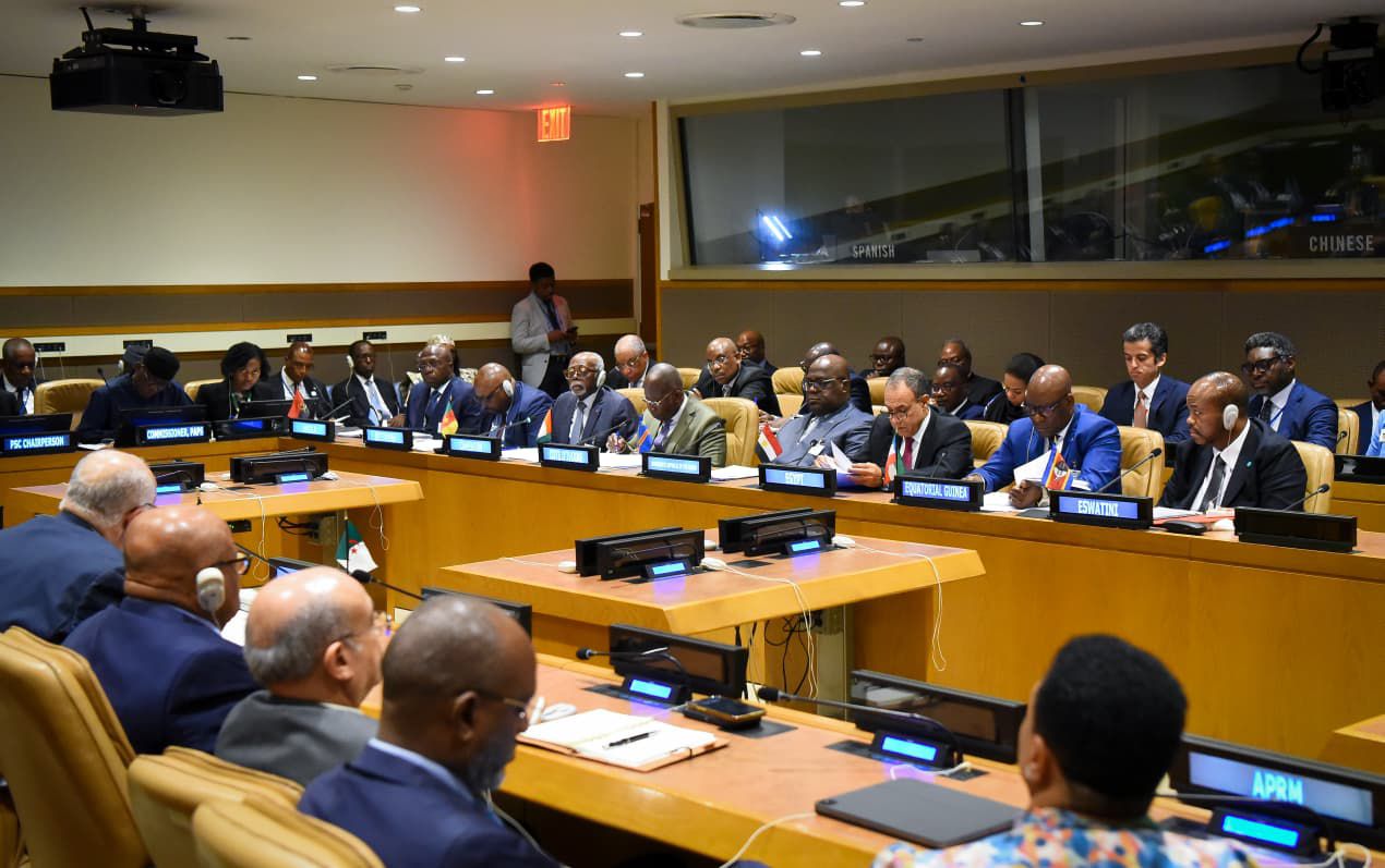 جلسة مجلس السلم والأمن الأفريقي