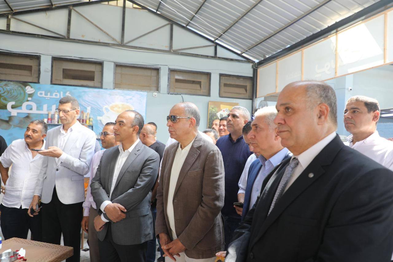 محافظ المنيا يفتتح مجمع المواقف المطوّر بمدينة المنيا