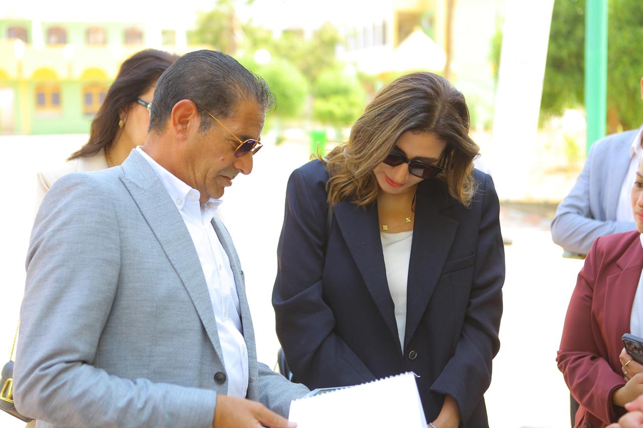 بنك التعمير والإسكان يفتتح مبنى المبيت بمدرسة الأمل للصم وضعاف السمع بالفيوم