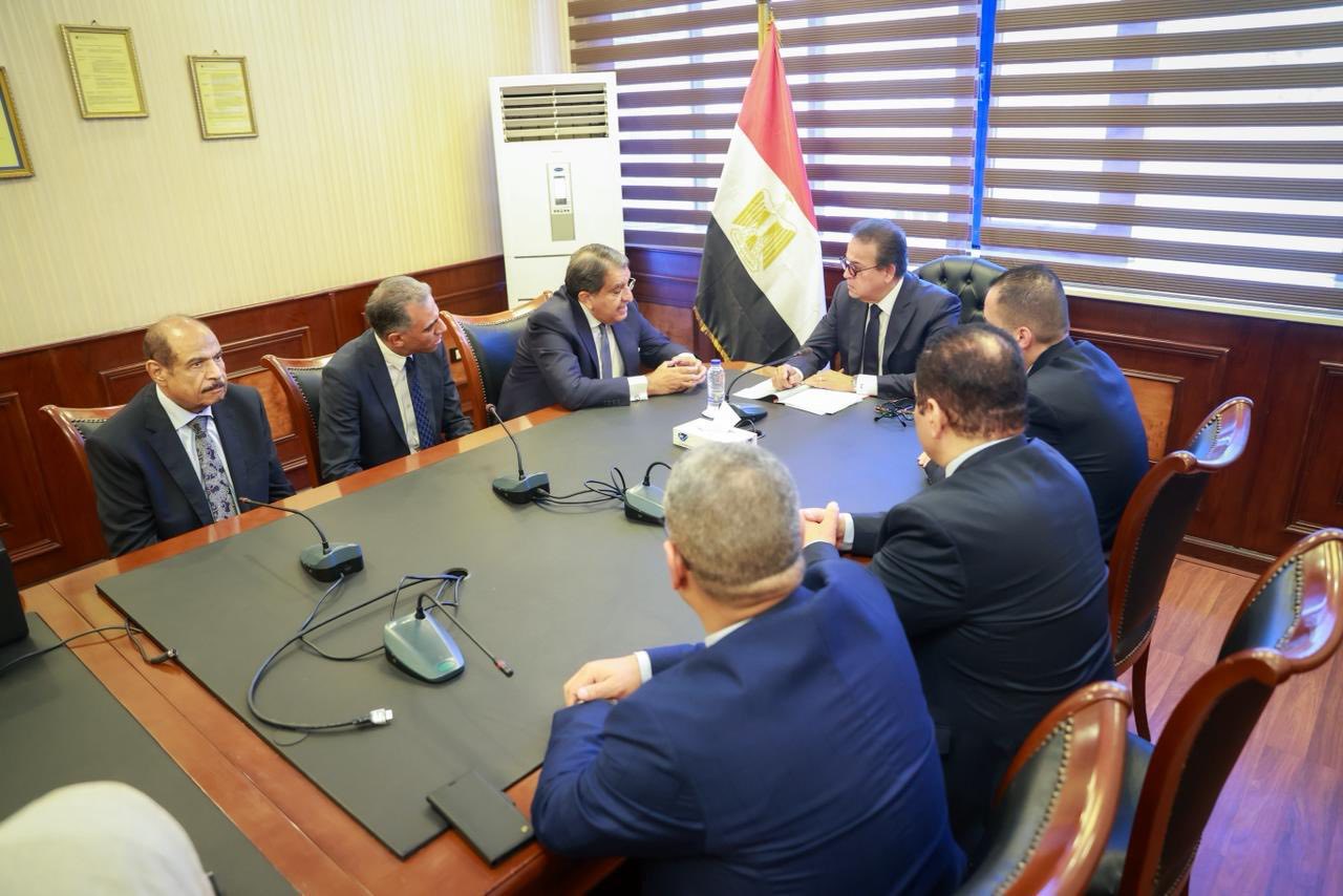 وزير الصحة يشهد توقيع مذكرة تفاهم مع شركة إي فاينانس