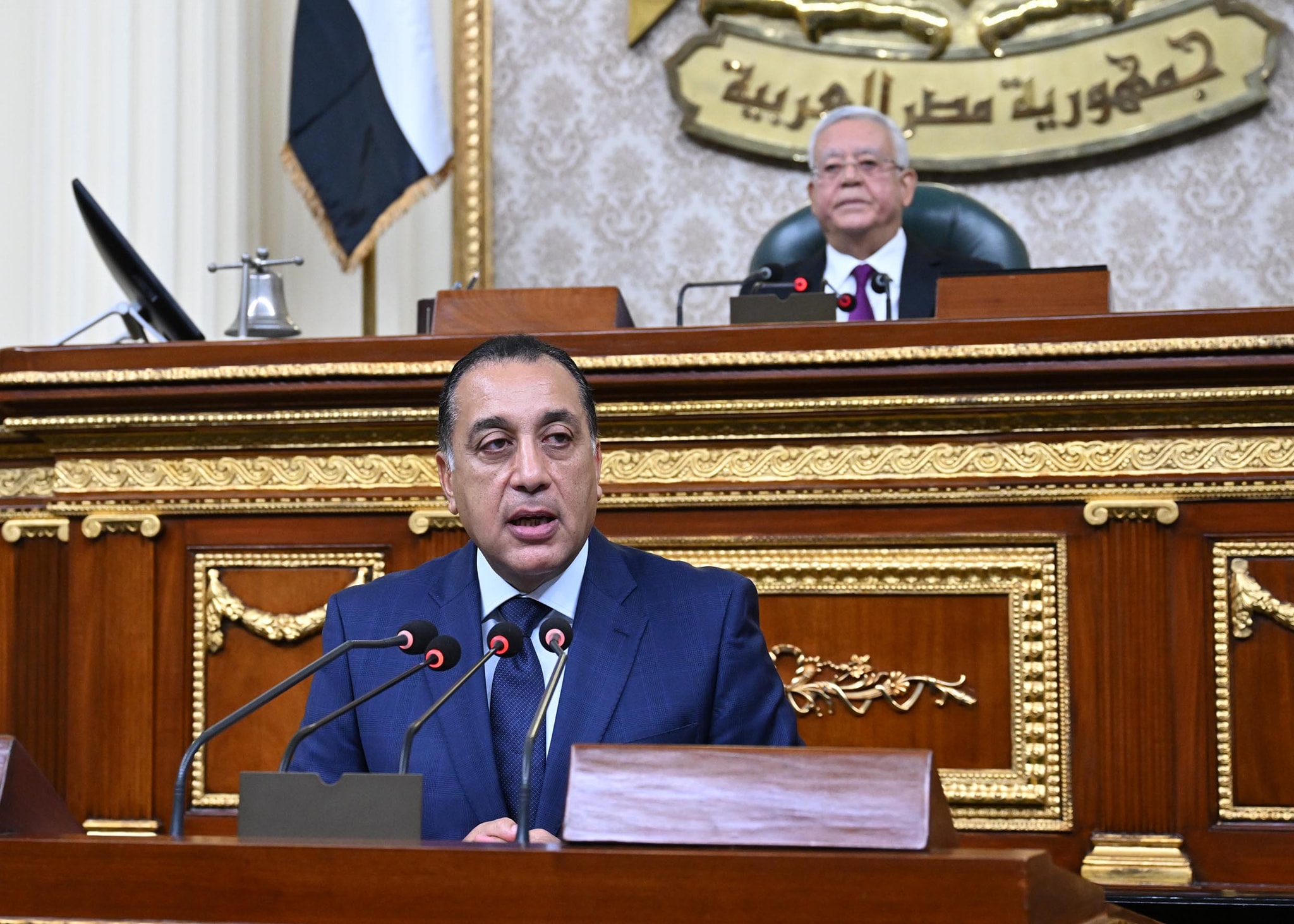 رئيس الوزراء يلقي بيان الحكومة أمام مجلس النواب