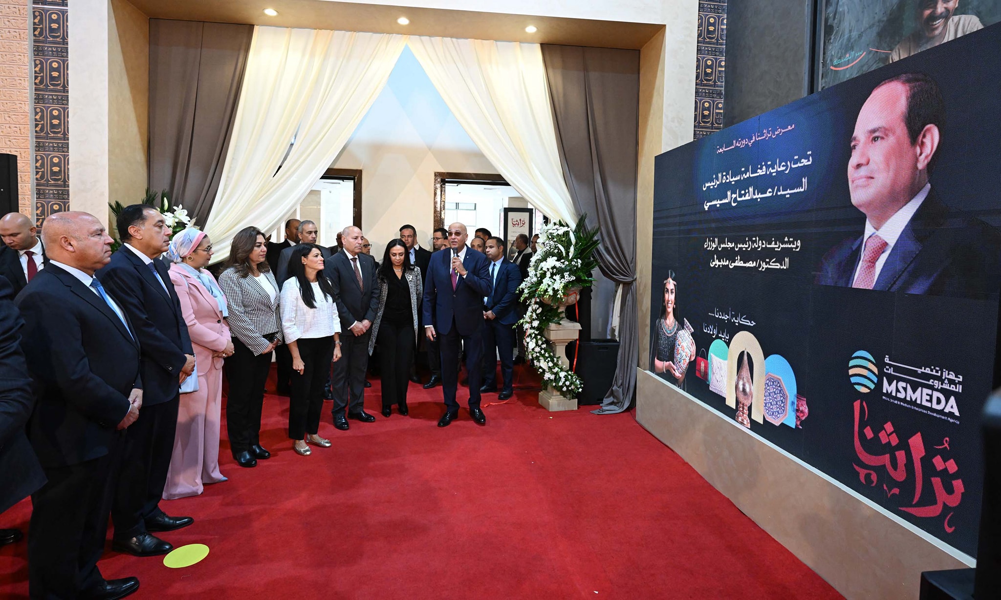 رئيس الوزراء يفتتح الدورة السابعة من معرض تراثنا 2025