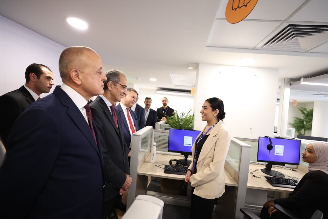 وزير الاتصالات يفتتح مركز شركة فاوندإيفر Foundever العالمية