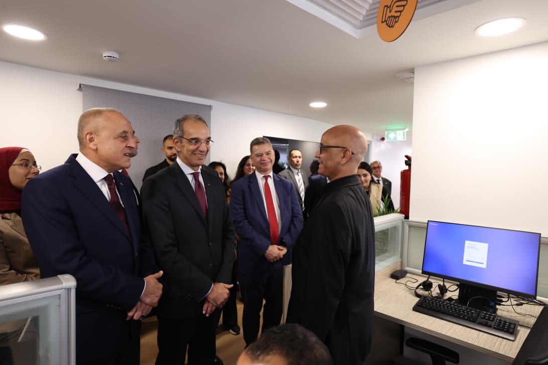 وزير الاتصالات يفتتح مركز شركة فاوندإيفر Foundever العالمية