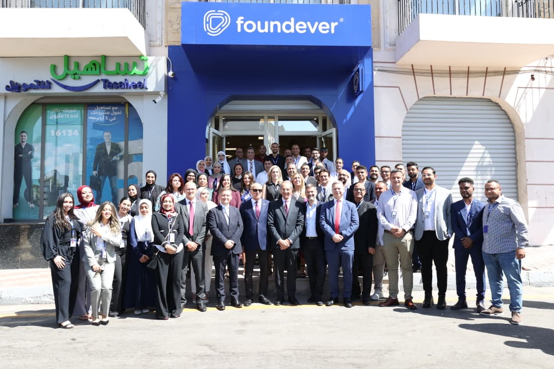 وزير الاتصالات يفتتح مركز شركة فاوندإيفر Foundever العالمية