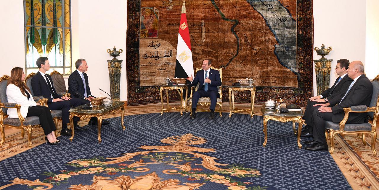 الرئيس السيسي يستقبل المبعوث الخاص الأمريكي للشرق الأوسط