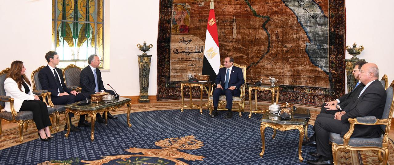 الرئيس السيسي يستقبل المبعوث الخاص الأمريكي للشرق الأوسط