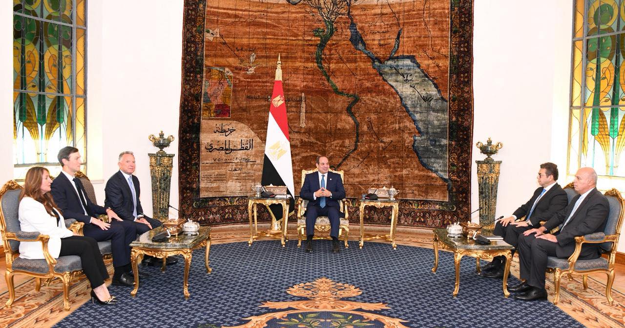 الرئيس السيسي يستقبل المبعوث الخاص الأمريكي للشرق الأوسط