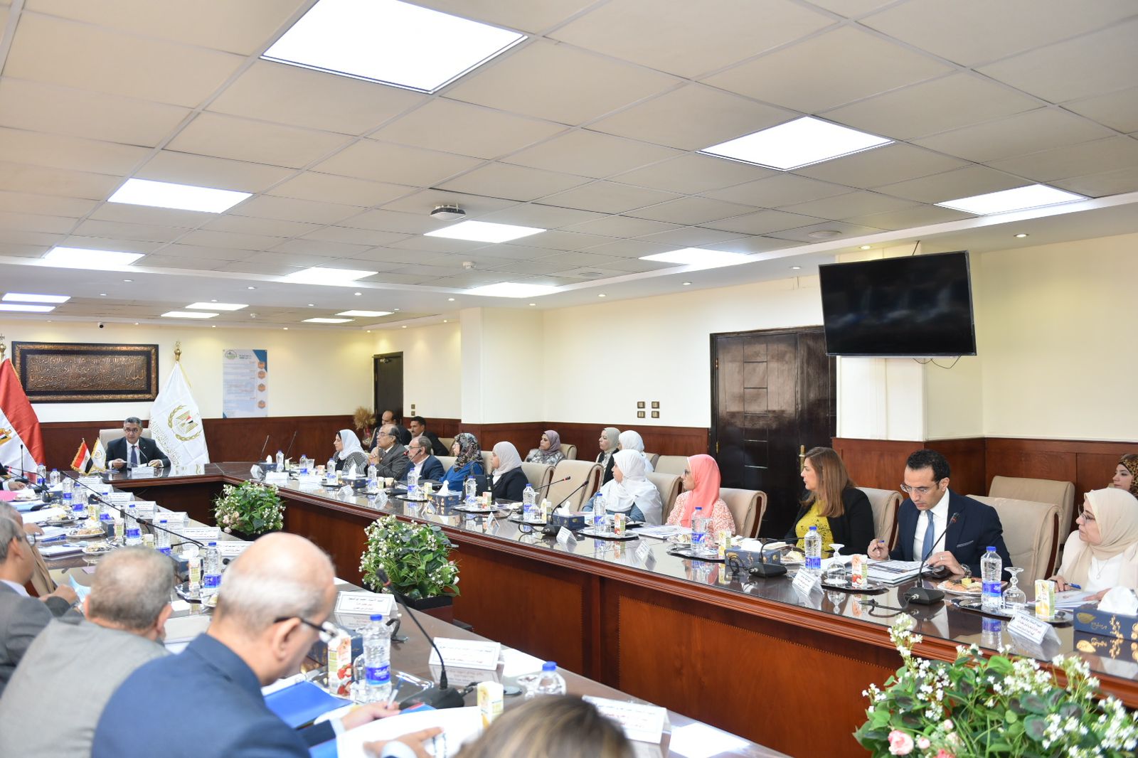 وزير التموين يترأس اجتماع مجلس إدارة الهيئة العامة للسلع التموينية