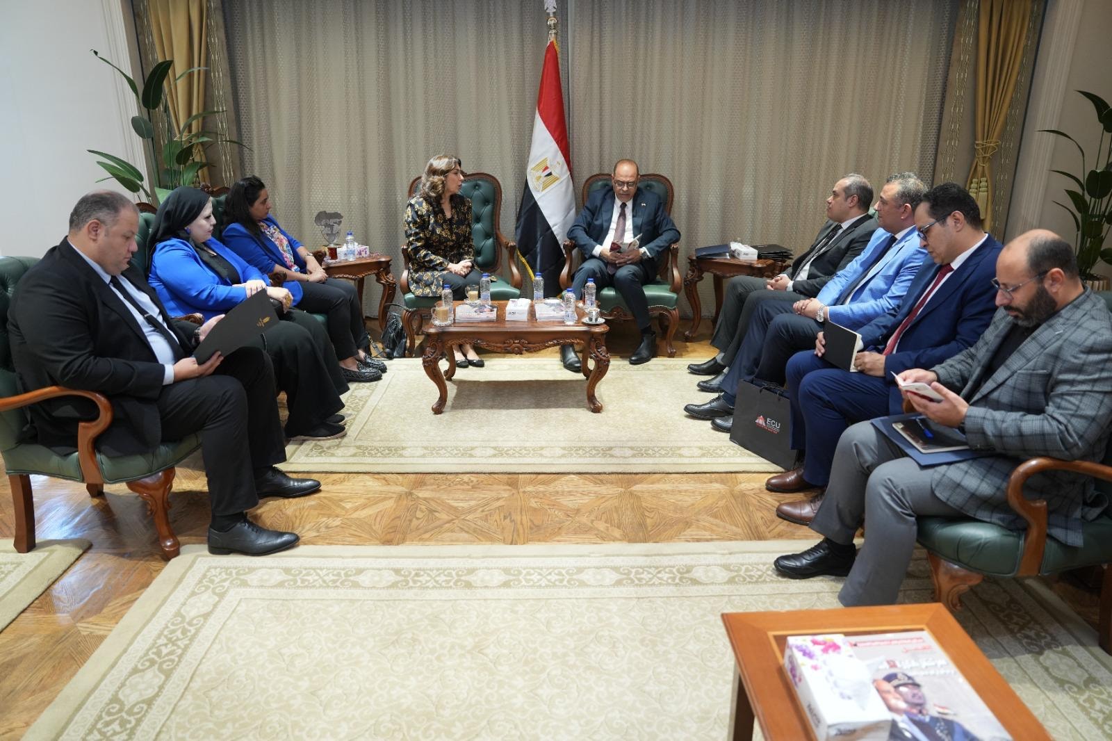وزير العمل يوقع بروتوكول تعاون مع الجامعة المصرية الصينية