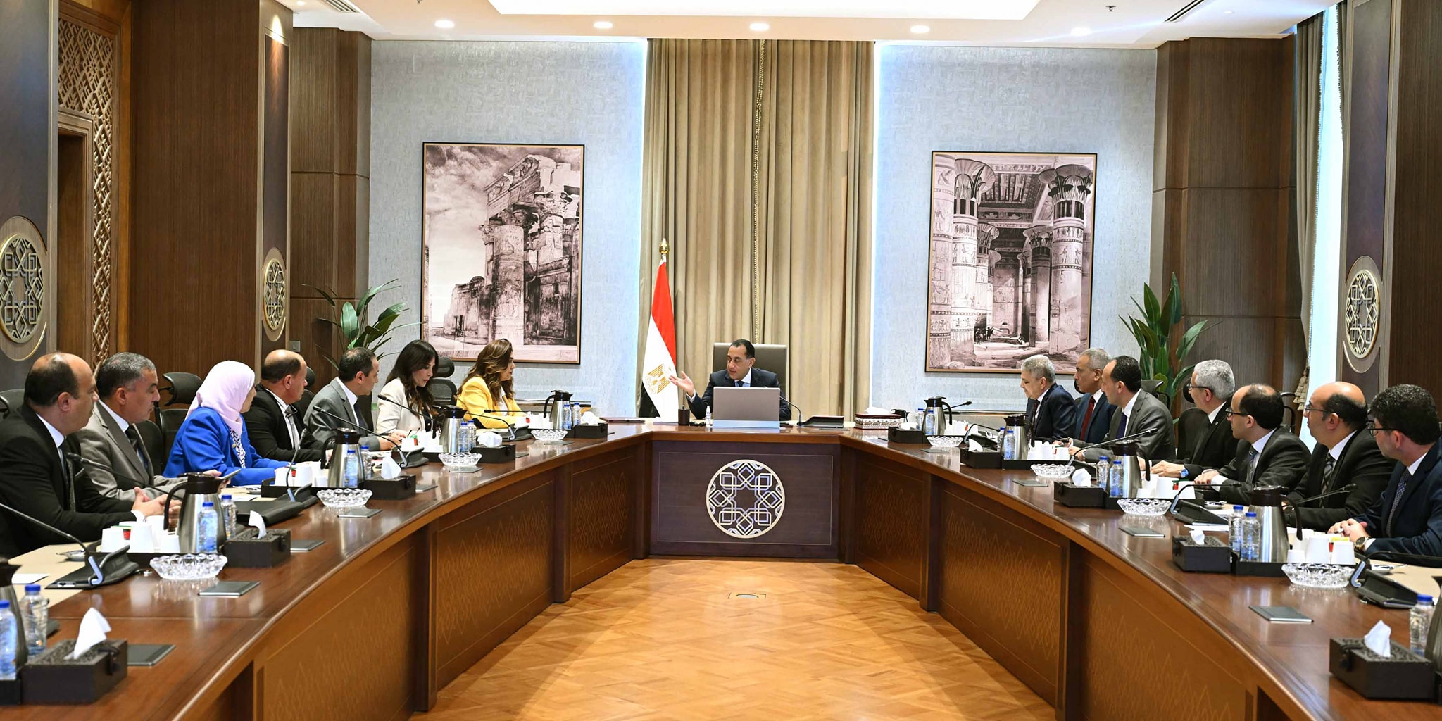 مدبولي يتابع الموقف التنفيذي لأعمال تطوير ورفع كفاءة بحيرة البردويل