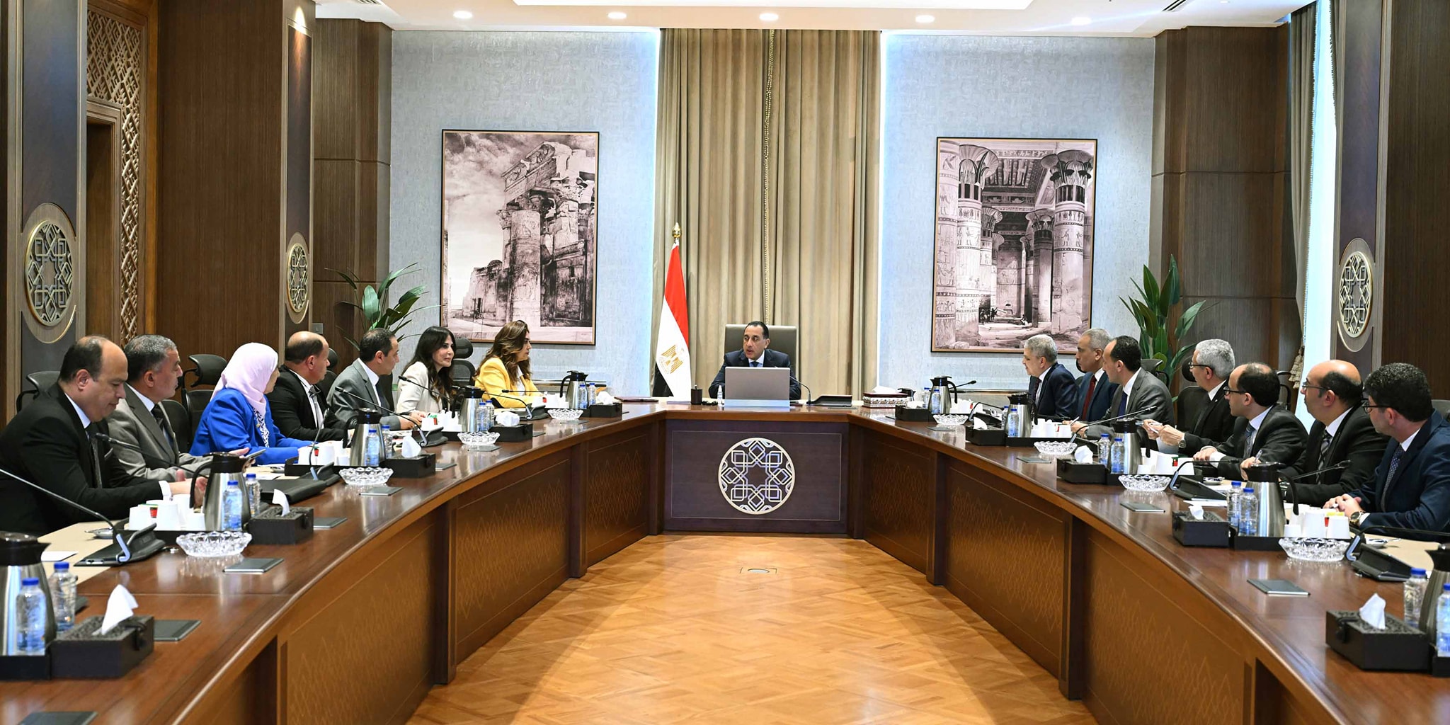 مدبولي يتابع الموقف التنفيذي لأعمال تطوير ورفع كفاءة بحيرة البردويل