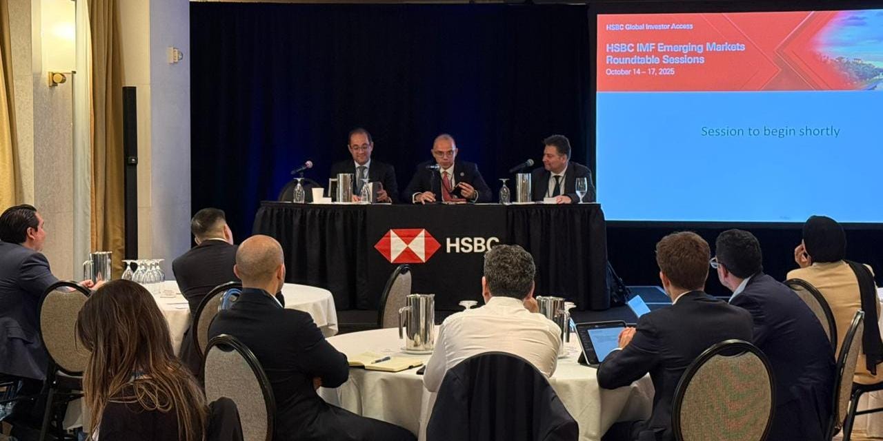 وزير المالية في حوار مفتوح مع مستثمرى Jeffries وHSBC