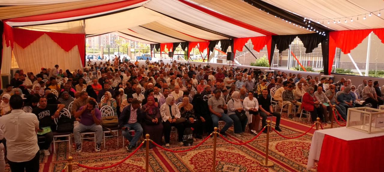 تخصيص 1008 قطع أراضٍ بمدينة العبور الجديدة من خلال 3 قرعات علنية