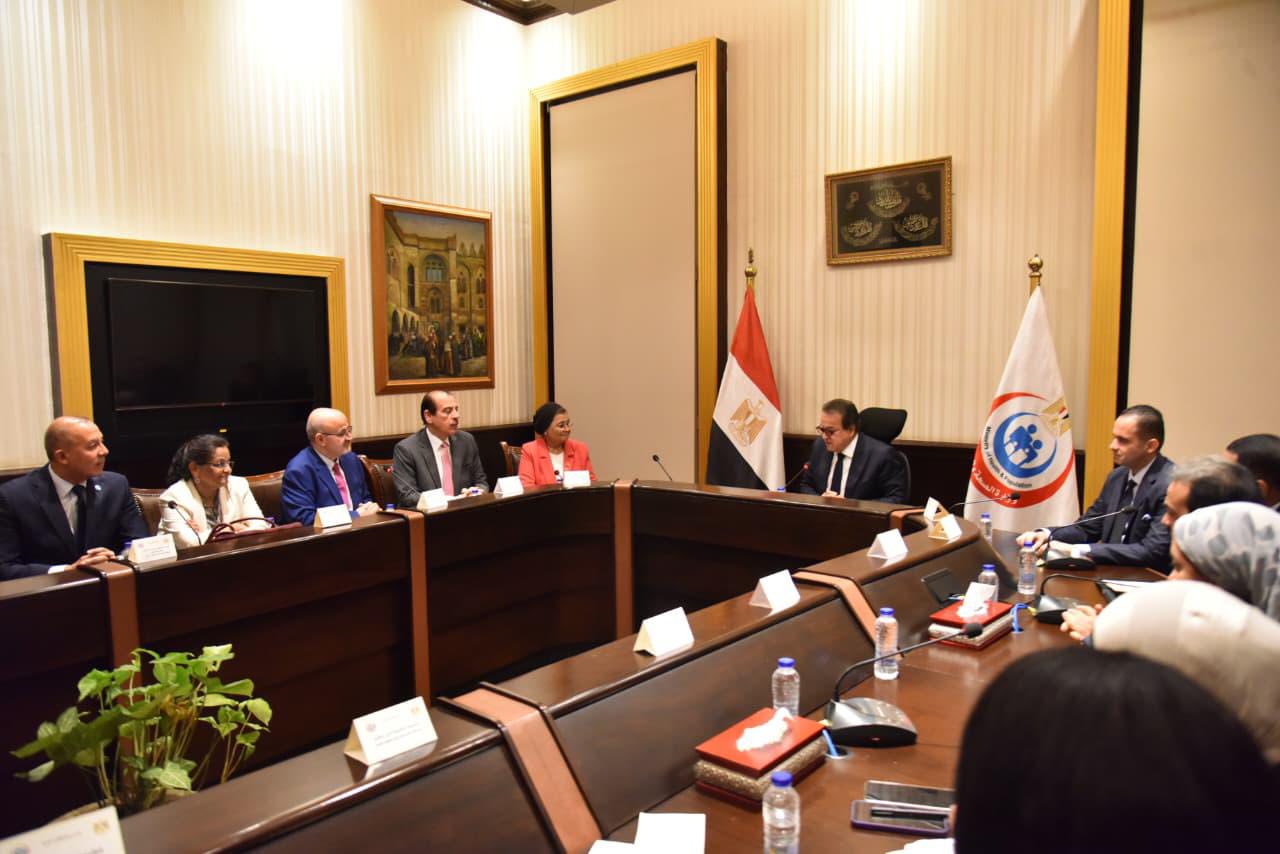 توقيع وثيقة استراتيجية التعاون بين مصر والصحة العالمية