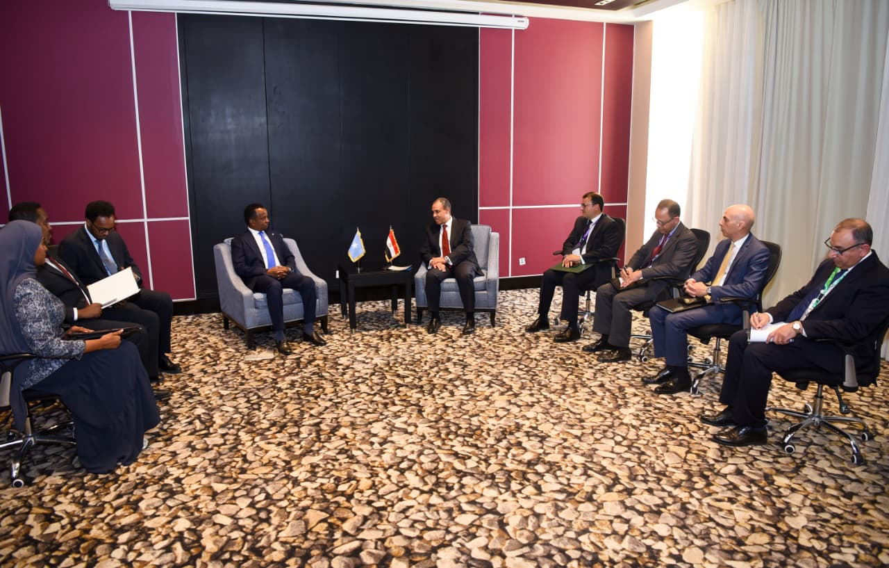 وزير الخارجية يلتقي نظيره الصومالي