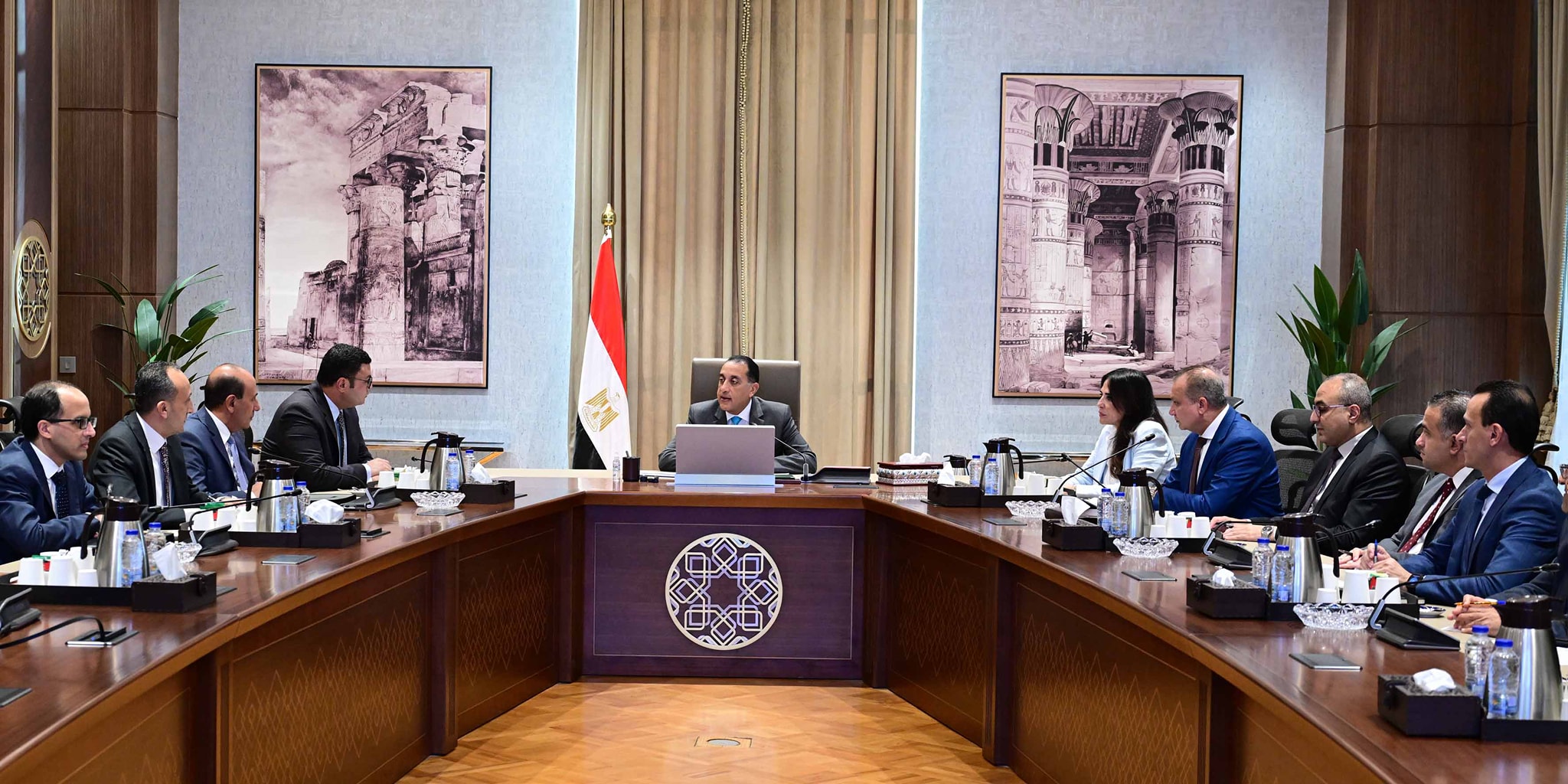 مدبولي يتابع إجراءات طرح مشروع حدائق تلال الفسطاط