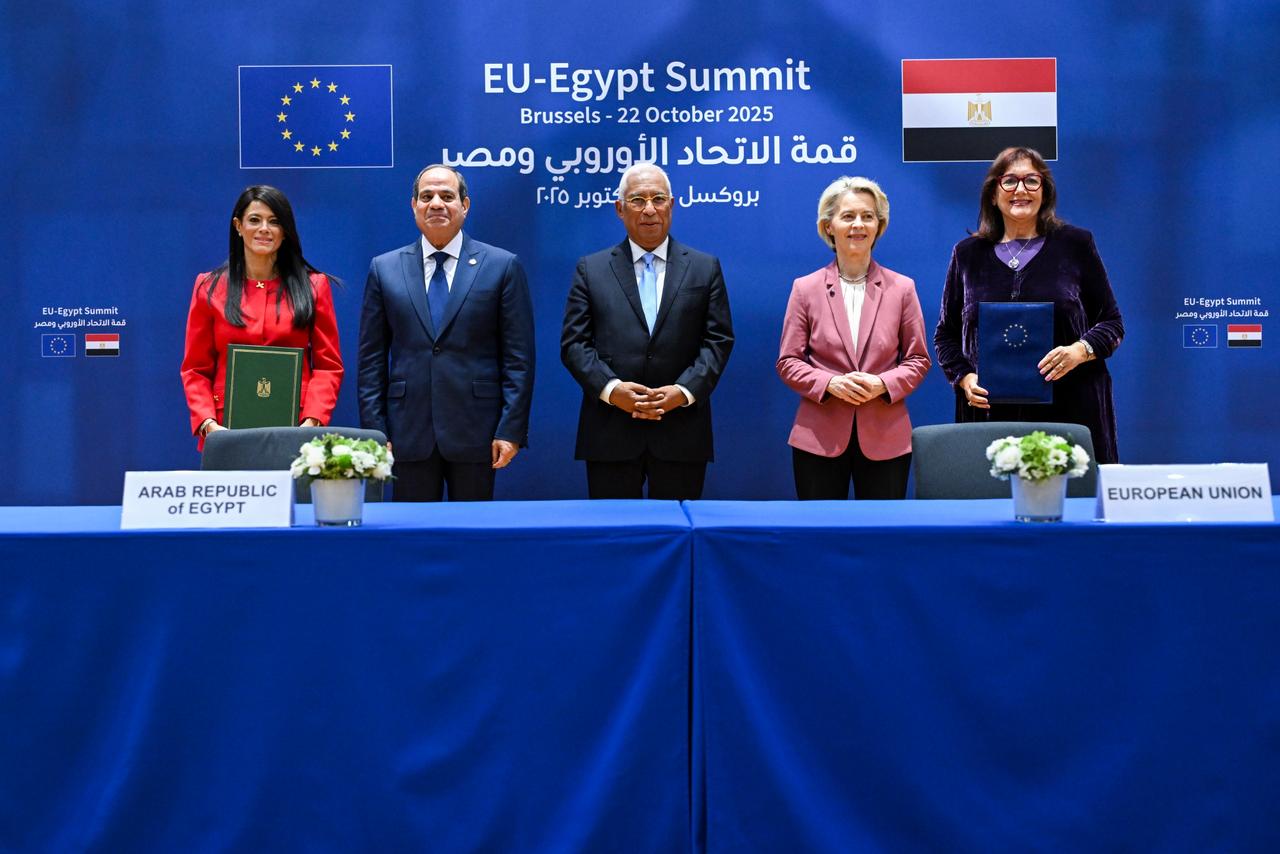 توقيع مذكرة تفاهم بين مصر والاتحاد الأوروبي