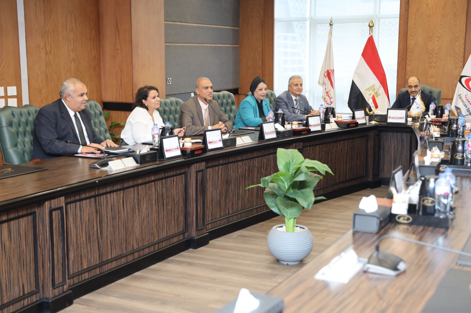بروتوكول تعاون بين وكالة الفضاء المصرية ومكتبة مصر العامة