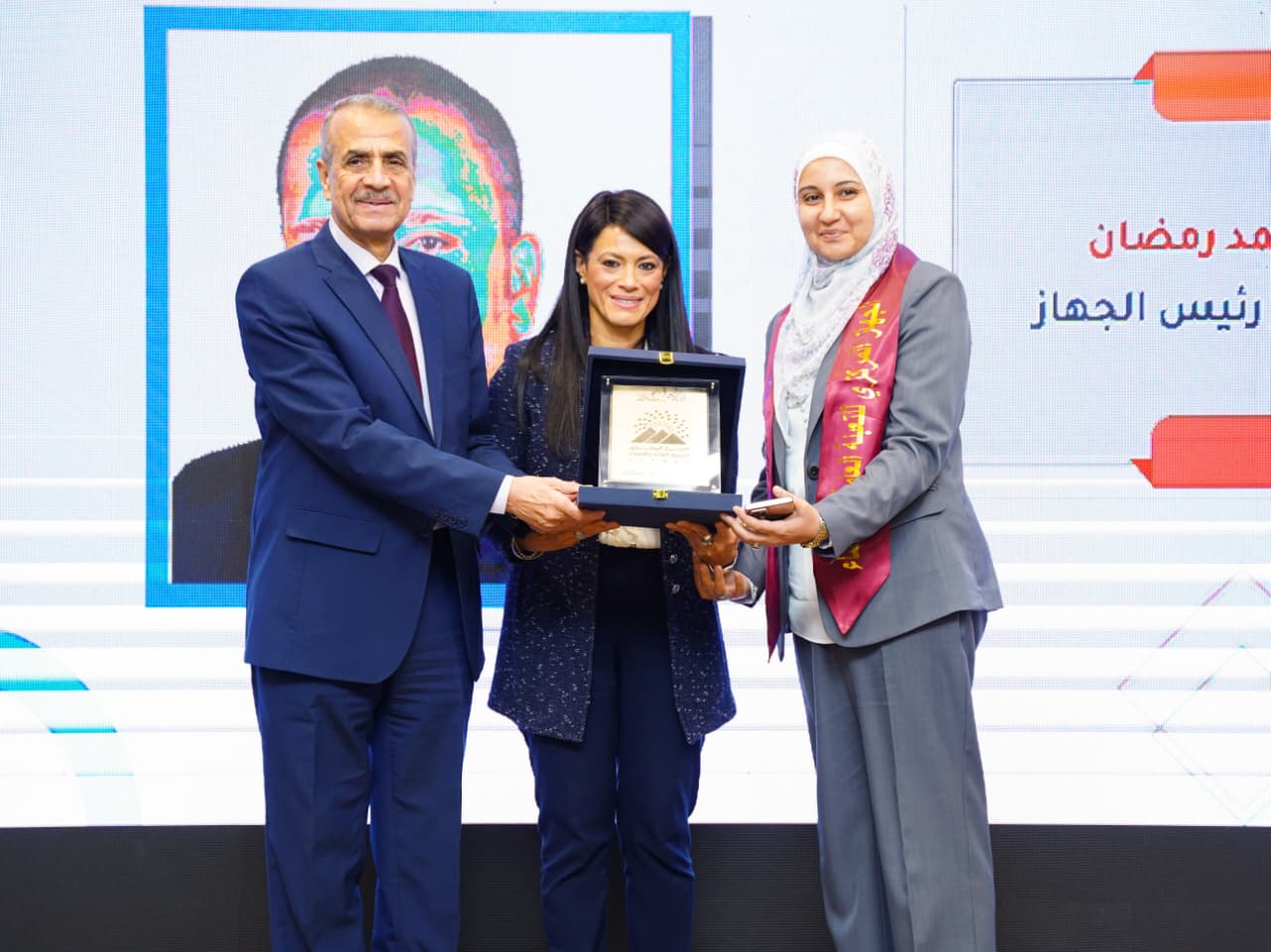 المشاط تشهد احتفالية اليوم العالمى للإحصاء