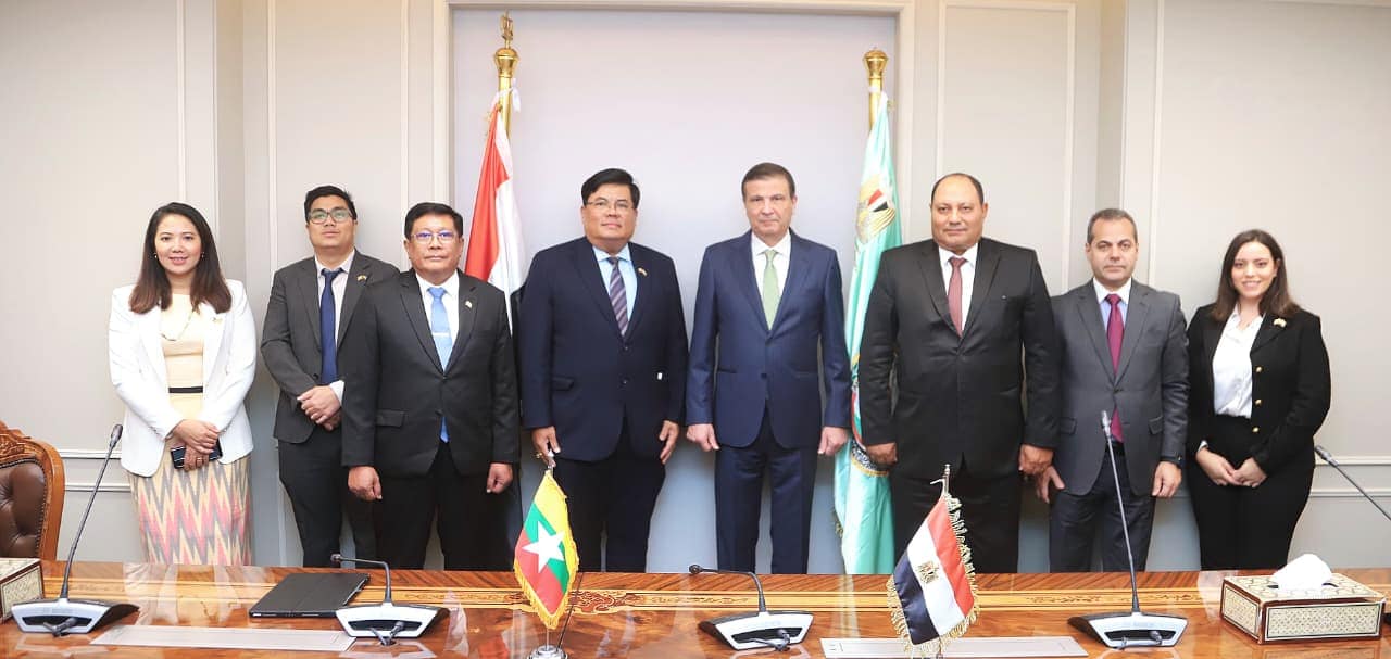 اتفاق مصري ميانماري لتعزيز التعاون الزراعي